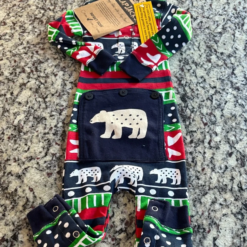 Lazy One FlapJacks Infant Pajamas